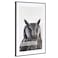 Fun Memories 22x28 Metal Picture Frame with 18x24 Mat Brushed Aluminum Finish Tempered Glass Front and Attached Hanging Hardware Wall Display Frames for Vertical or Horizontal Orientation Black