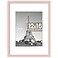 upsimples 12x16 Picture Frame Display Pictures 85x11 with Mat or 12 x 16 Without Wall Hanging Poster Frames Pink 1 Pack