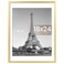 upsimples 18x24 Picture Frame Display Pictures 16x20 with Mat or 18 x 24 Without Wall Hanging Poster Frames Gold 1 Pack