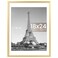 upsimples 18x24 Picture Frame Display Pictures 16x20 with Mat or 18 x 24 Without Wall Hanging Poster Frames Gold 1 Pack