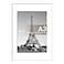 upsimples A3 Picture Frame Display Pictures 83x117 with Mat or 117x165 Without Mat Wall Hanging Photo Frame White 1 Pack