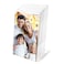 Bolidery 4x6 Acrylic Picture Frames Set Of 6 Clear Acrylic Frameless Transparent Frame Gift for Desktop Display Vertical Standing Picture or Display Sign Holder with Inserts for Home Office