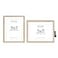 KTKDE 5x7 Picture frame Set of 24x6 with mat 5x7 without MatModern Style Wood Composite Frame Real Glass Studio Gallery frame Wall Mount and Tabletop Display Family Friends Wedding Ideal Gift