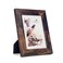 Scholartree brown 5x7 Picture FrameDisplay 5x7 without Mat or 4x6 with Mat