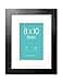 LaVie Home 8x10 Picture Frame 8 x 10 Frame Display Pictures 5x7 with Mat or 8x10 Without Mat Stable and Sturdy Black Frame and Polished Plexiglass Horizontal and Vertical Format of The Walls 1 Pc