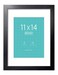 LaVie Home 11x14 Picture Frame 11 x 14 Frame Display Pictures 8x10 with Mat or 11x14 Without Mat Stable and Sturdy Black Frame and Polished Plexiglass Horizontal and Vertical Format of The Walls