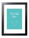 LaVie Home 11x14 Picture Frame 11 x 14 Frame Display Pictures 8x10 with Mat or 11x14 Without Mat Stable and Sturdy Black Frame and Polished Plexiglass Horizontal and Vertical Format of The Walls