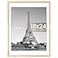 upsimples 18x24 Picture Frame Display Pictures 16x20 with Mat or 18 x 24 Without Wall Hanging Poster Frames Natural Style 1 Pack