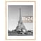 upsimples 18x24 Picture Frame Display Pictures 16x20 with Mat or 18 x 24 Without Wall Hanging Poster Frames Natural Style 1 Pack