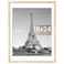 upsimples 18x24 Picture Frame Display Pictures 16x20 with Mat or 18 x 24 Without Wall Hanging Poster Frames Natural Style 1 Pack