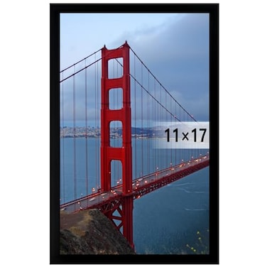 BESCRCL 11x17 Picture Frame Wall Hanging Photo Frame Black 1 Pack