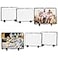 Sunnyglade 6 Pack Sublimation Slate Blanks Stone Slate Heat Thermal Transfer Picture Frame 59x79 Inch Rock Sheet Photo Frame with Display Holder Decor DIY for Desktop Souvenir Custom Design 6