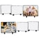 Sunnyglade 6 Pack Sublimation Slate Blanks Stone Slate Heat Thermal Transfer Picture Frame 59x79 Inch Rock Sheet Photo Frame with Display Holder Decor DIY for Desktop Souvenir Custom Design 6