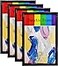 SparklyHome Black Theatre Frame 4 Packs Theatre Bill Frame Holds 55x85inch Media Wall or Tabletop Display