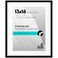 Americanflat 13x16 Picture Frame with Polished Plexiglass Use as 10x13 Frame with Mat or Display 13x16 Photo Without Mat Streamline Collection Thin Border Picture Frames for Wall Black