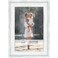 Icona Bay 4x6 Cloudy White Picture Frame Cape Cod Style 4 x 6 Photo Frame Table Top or Wall Mount Bayou Collection
