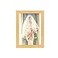 JDZIVTOP 55x85 Picture Frame Gold Rustic Natural 85x55in PhotoPortraitPosterArt Frame Wall HangingTabletop HorizontalVertical Display Gallery Family Wedding Memorial Pic Frame Gift