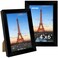 FIXSMITH 4x6 Picture Frame Black Photo Frames with HD Plexiglass for Wall Hanging or Tabletop Display 2 Pack