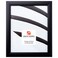 Craig Frames 1WB3BK 85 by 11Inch Picture Frame Smooth Wrap Finish 1Inch Wide Black