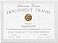 Lawrence Frames White Wood Certificate Picture Frame Gallery Collection 812 by 11Inch
