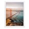 Golden State Art 16x20 Wood Picture Frame with Real Glass and 125 Wide White