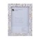 Handicrafts Home Mother of Pearl Picture Frame 5x7 Decorative Photo Frame for Tabletop or Wall Handmade Shell Mosaic Frame Modern Home Decor Gift Picture Frame White