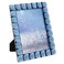 Isaac Jacobs Decorative Sparkling Navy Jewel Picture Frame Photo Display Home Dcor 5x7 Navy