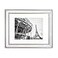 Isaac Jacobs 11x14 8x10 Mat Champagne Mirror Bead Picture Frame Classic Mirrored Frame with Dotted Border Made for Wall Display Photo Gallery and Wall Art 11x14 8x10 Mat Champagne