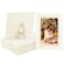 Golden State Art Pack Of 25 4X6 Paper Picture Frames With Easel Photo Frame Cards Diy Cardboard Color Ivory Gold Lining