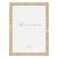 Lawrence Frames 5x7 Gold Metal Linen Pattern Picture Frame