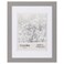 Gallery Solutions 11x14 Flat Grey Wall Frame Double White Mat WallWall Mount Display Perfect Fit for 8x10 Photos Versatile Mounting Options Rectangular Wall Mount Poster Frame