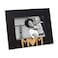 Isaac Jacobs Black Wood Sentiments Mom Picture Frame 4x6 inch Photo Gift for Mother Family Display on Tabletop Desk Black