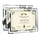 PETAFLOP 85x11 Picture Frames Glass 85 x 11 Frame Tabletop Display 2 Pack clear