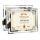 PETAFLOP 85x11 Picture Frames Glass 85 x 11 Frame Tabletop Display 2 Pack clear
