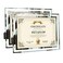 PETAFLOP 85x11 Picture Frames Glass 85 x 11 Frame Tabletop Display 2 Pack clear