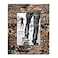 Eosglac Rustic 4x6 Wooden Picture Frame Handmade with Real Birch Bark Easel Back Natural