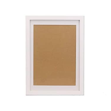 FUNTRESS Large White Picture Frame for Wall Hanging 10x14 Diploma Frame Wooden Living Room Pictures Frame with Mat 10x14 1 Pieces White