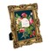 Laura Ashley 5x7 Gold Ornate Textured HandCrafted Resin Picture Frame with Easel Hook for Tabletop Wall Display Decorative Floral Design Home Dcor Photo Gallery Art More 5x7 Gold