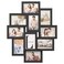 SONGMICS 4x6 Collage Picture Frames 10Pack Photo Collage Frame for Wall Decor Glass Front Assembly Required Ink Black URPF20BK