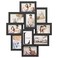 SONGMICS 4x6 Collage Picture Frames 10Pack Photo Collage Frame for Wall Decor Glass Front Assembly Required Ink Black URPF20BK
