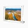 Missartist Frameless Tabletop Photo Frames Free Standing Clear Acrylic Desktop Picture Frame 5x7
