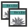 MCS Gallery Essential Picture Frames Photo Gallery Wall Frame Set Black Woodgrain 8 x 8 Inch 2Pack