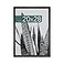 MCS Studio Gallery 20x28 Poster Frame Black Woodgrain Engineered Wood Vertical Horizontal Wall Hanging Large Picture Frame for Photos Posters Art Prints 1Pack