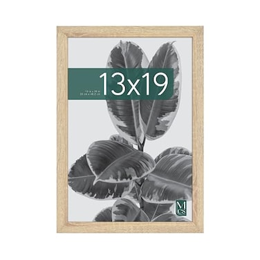 MCS Studio Gallery 13x19 Picture Frame Natural Woodgrain Rectangle Photo Frame for Photos Posters Art Prints 1Pack 19L x 13W