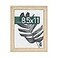 MCS Studio Gallery 85x11 Picture Frame Natural Woodgrain Engineered Wood Rectangle Photo Frame for Photos Posters Art Prints Easel for Tapletop Display 1Pack