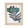 MCS Studio Gallery 85x11 Picture Frame Natural Woodgrain Engineered Wood Rectangle Photo Frame for Photos Posters Art Prints Easel for Tapletop Display 1Pack