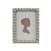 AELS 5x7 Inch Vintage Picture Frame Elegant Luxury Antique Photo Frames with Glass Front Photo Display Tabletop Wall Hanging Gift Ideas Pearl Pattern