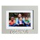 Juvale Cousins Picture Frame 4x6Inch 5x7Inch Gray Wood Rustic Farmhouse Tabletop Photo Frame with Easel Back Raised Cousins Lettering