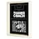 ChalkTalkSPORTS Soccer Coach Gift Frame Autograph Ready Soccer Picture Frame Holds 4x6 Photo Desk or Wall Display Thanks Coach