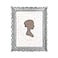 AELS 8x10 Inch Vintage Picture Frame Elegant Antique Photo Frames with Glass Front Photo Display Tabletop Wall Hanging Gift Ideas Vine Pattern Silver Light Blue
